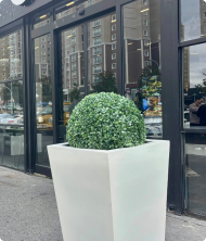 Meridyen Premium Yapay Ağaç – Fiberglass Karekonik Saksı Dekoratif Bitki 130 cm - Görsel 5