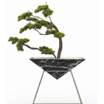 Simya Premium Mermer Saksılı Yapay Ağaç – Bonsai Dekoratif Bitki 160 cm